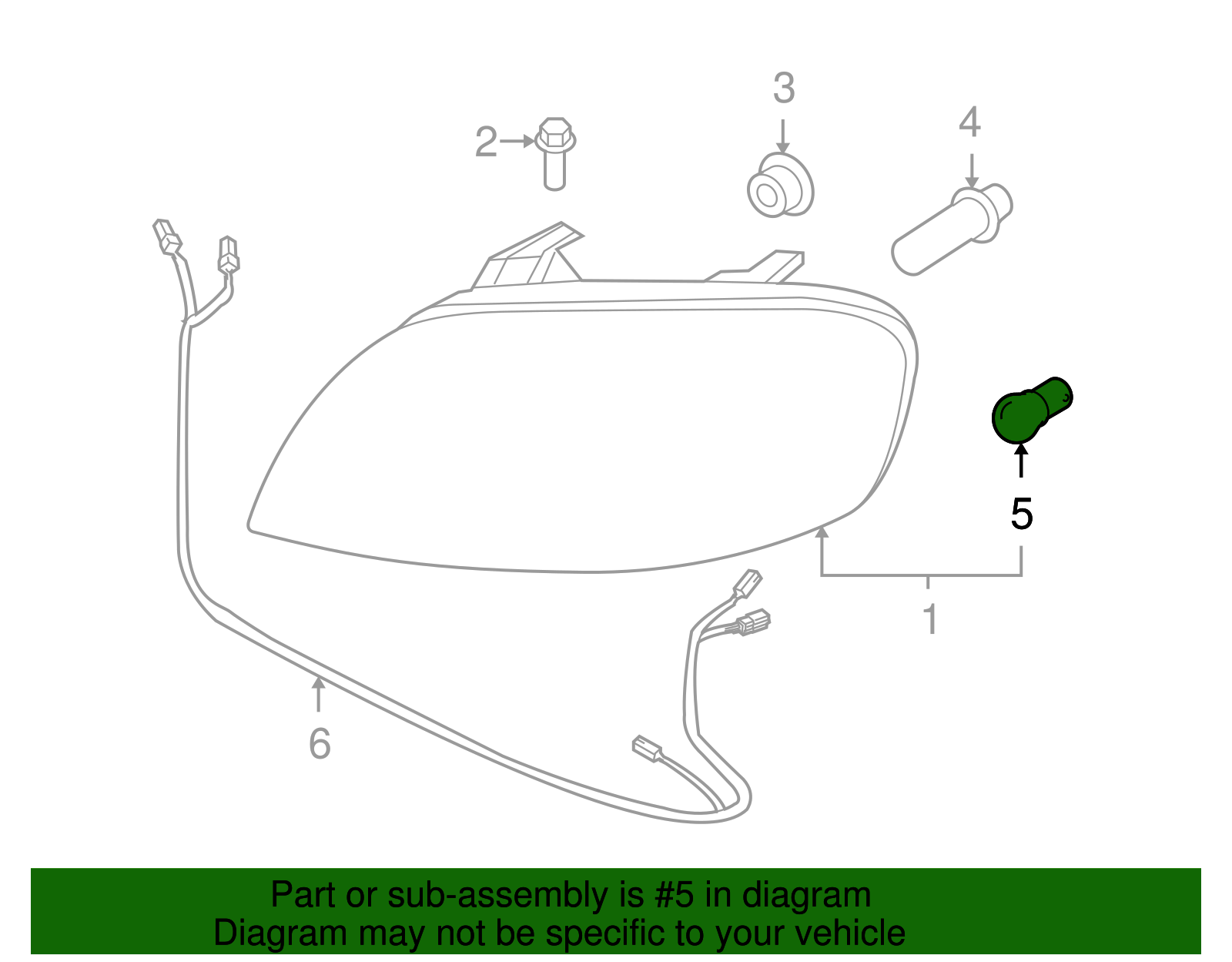 Multi-Purpose Light Bulb - GM (94535578)