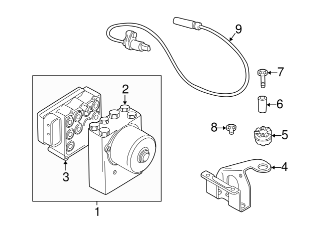 34-51-6-756-287 - ABS Pump Assembly - 1997-2002 BMW | Buy BMW Parts Now
