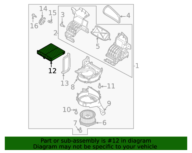 20192021 Mazda Air Filter BDGF61J6X Discount Mazda Parts