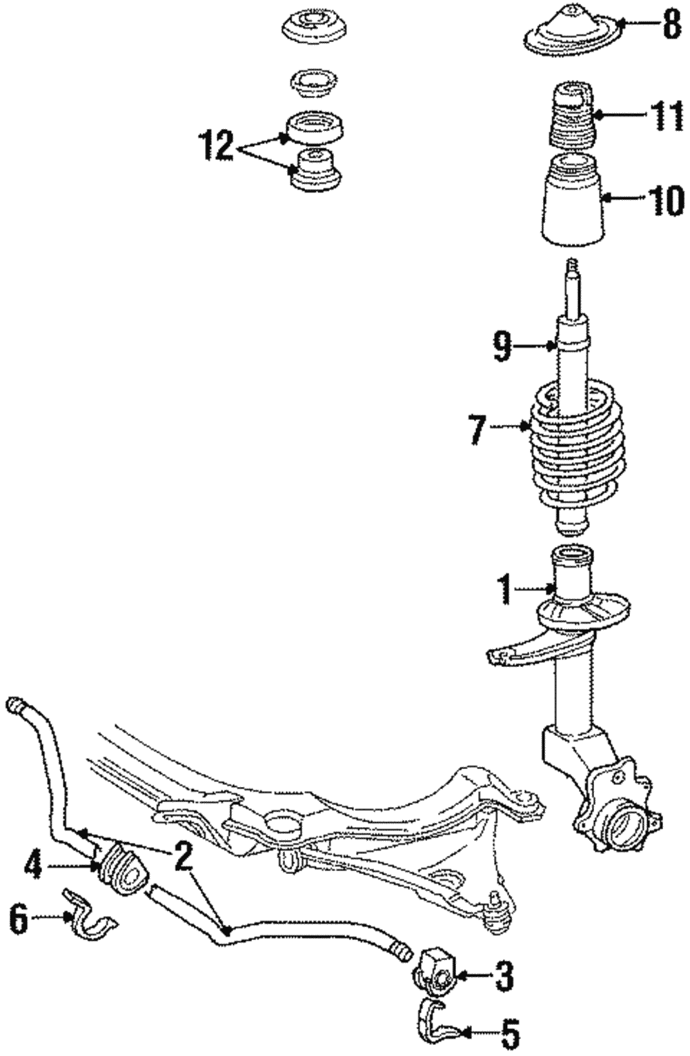 Stabilizer Bar Clamp - Volkswagen (855-411-335-A)