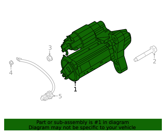 20202022 Nissan Sentra Starter 233006LB1A Nissan Parts Store