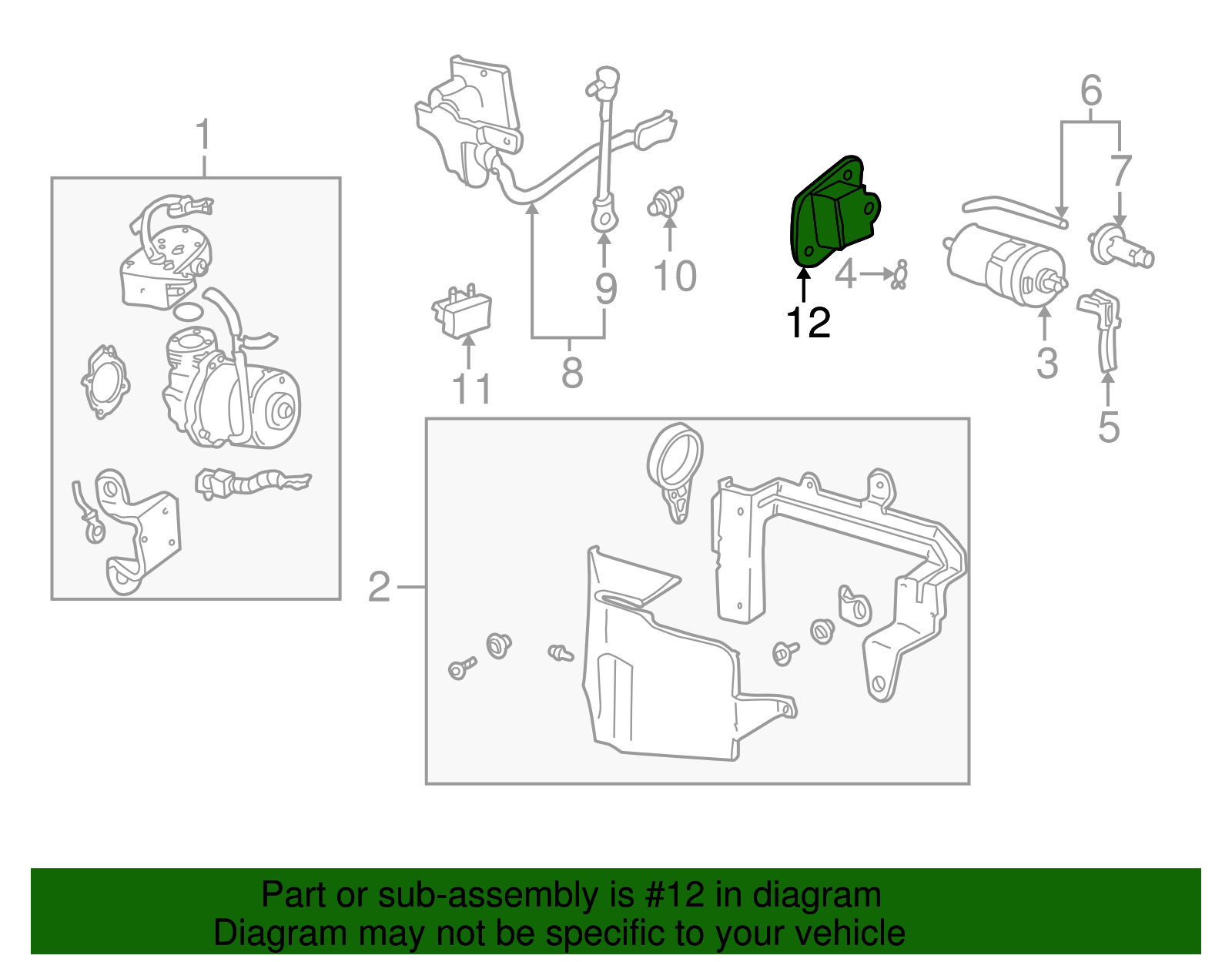 Accelerometer - GM (25702490)