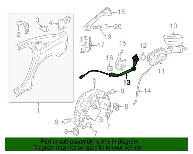 4H0810773G Lock Actuator 20112018 Audi Euro Parts 4 Less