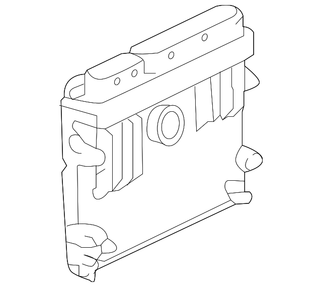 Engine Control Module (ECM) - Toyota (89661-0W180)
