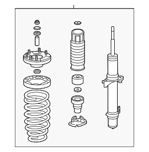 Ammortizzatore Anteriore RMS Per Ape 50 CC-TL2-RM1 - Ricambio Originale Per Scooter - Foto 6