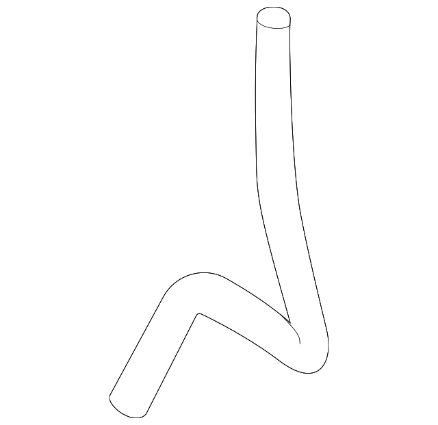 Power Steering Fluid Reservoir Outlet Hose - GM (84365987)