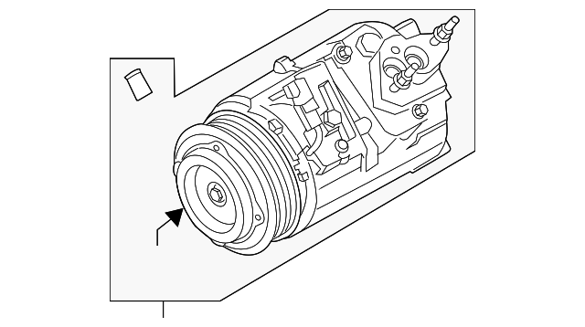 Motorcraft™ A/C Compressor - Ford (YCC-399)