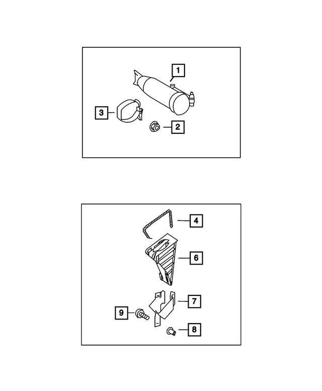 2007-2009 Dodge Jack 68007087AA | My Mopar Parts