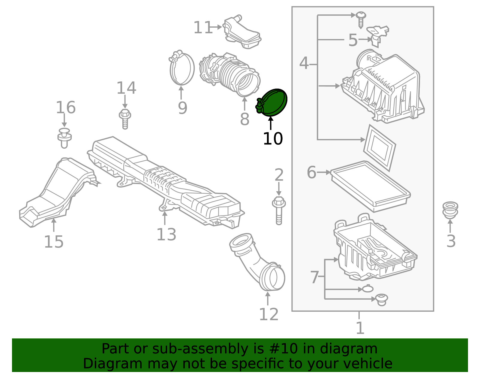 Clamp or Clip - Scion (96111-10800)