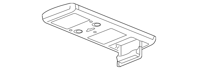 Console Assembly, Roof                   *Left Ope*Gray - GM (19257877)