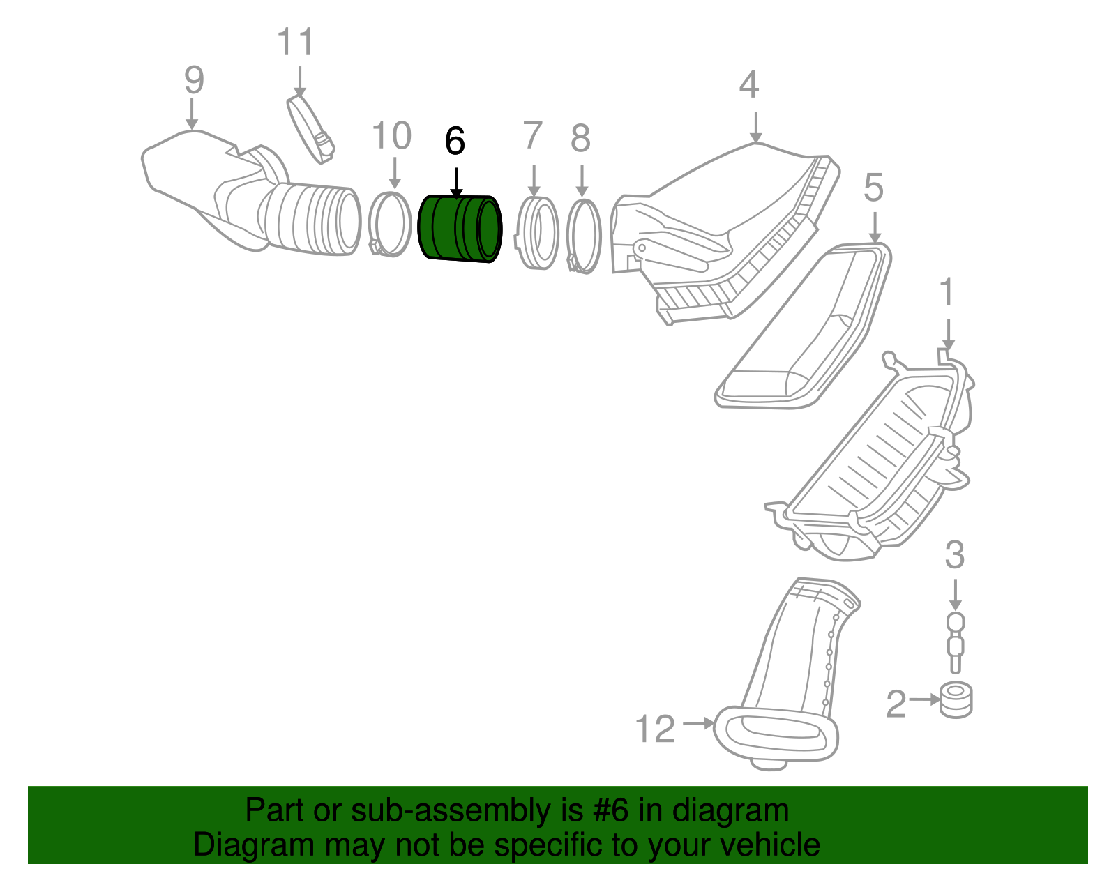 Mass Air Flow Sensor - GM (19351885)