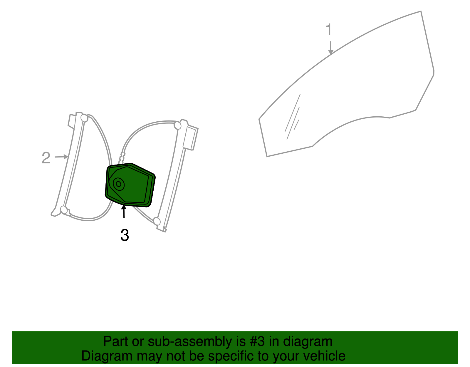 Window Motor 1Q0-959-701-H-Z0N
