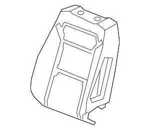 2019-2024 GM Seat Back Pad 84462130 GM | GMPartsDirect.com