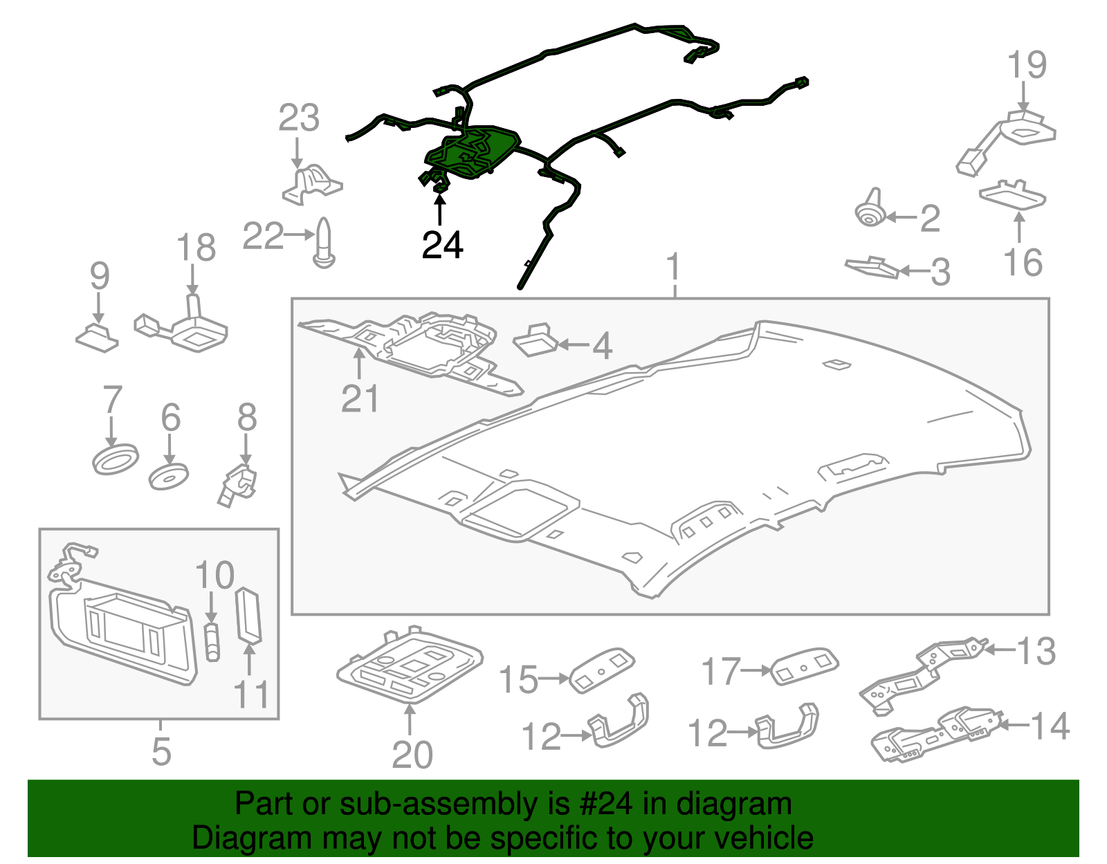 F Harness - GM (84076781)