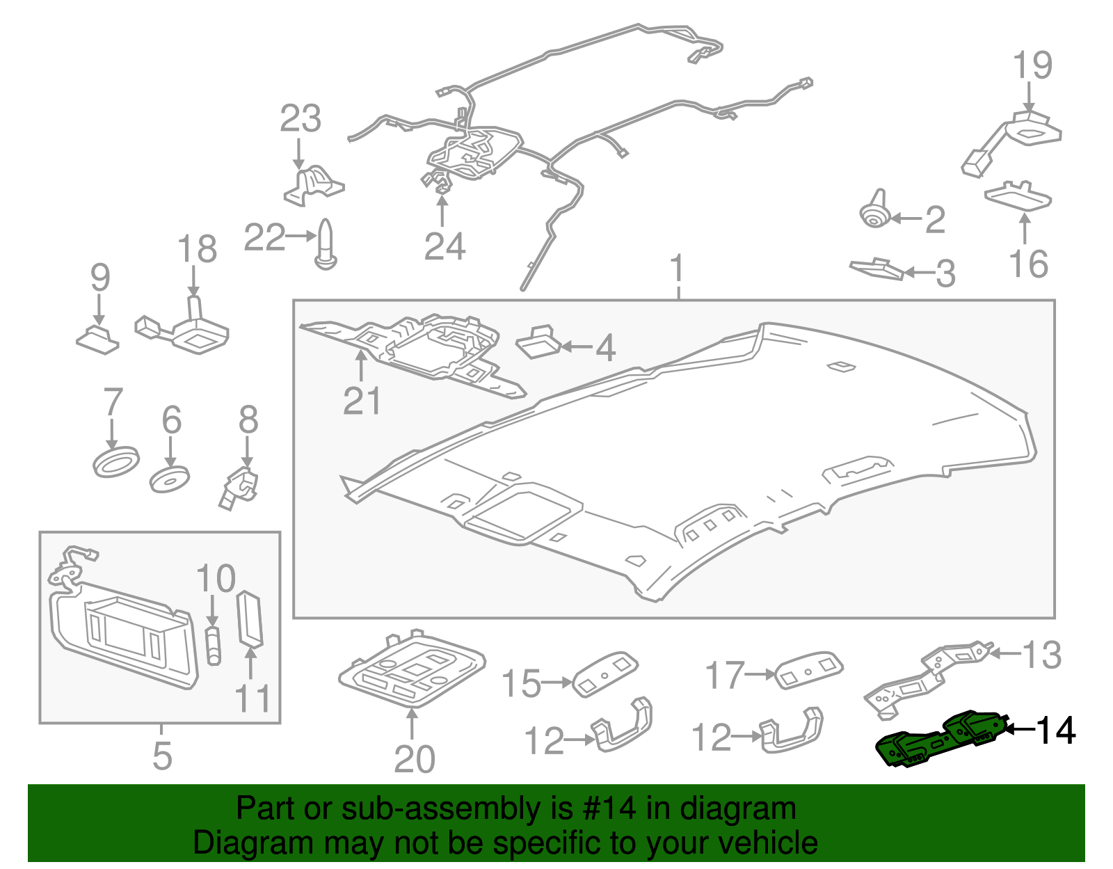 F Bracket - GM (84066581)