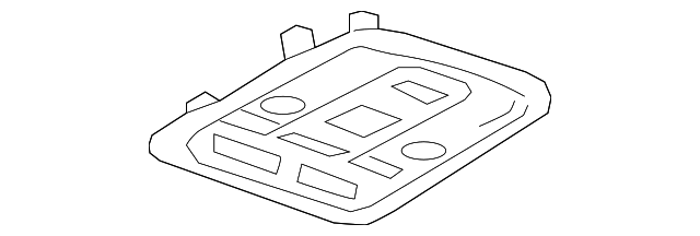 Light Platinum Roof Console - GM (84027681)