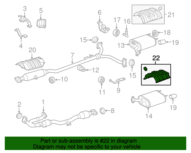 5804206010 Heat Shield 20172018 Lexus ES350 MyLexusParts