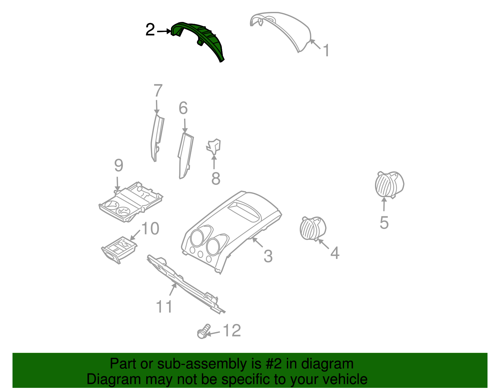 Molding - GM (96537681)