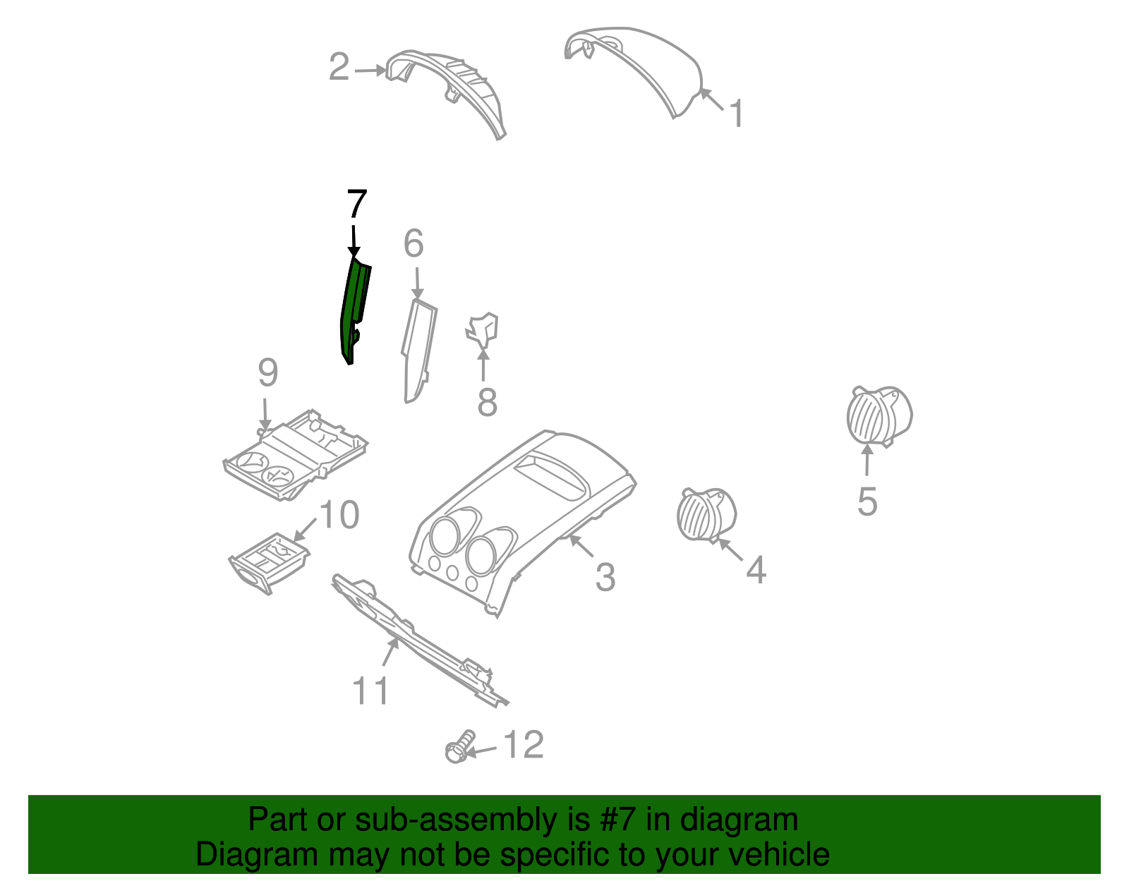 Molding - GM (96537581)