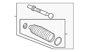 2016-2023 Volvo Inner Tie Rod 31429234 | OEM Parts Online