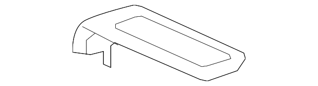 Floor Console Compartment Door Latch Pushbutton in Ebony - GM (19328701)