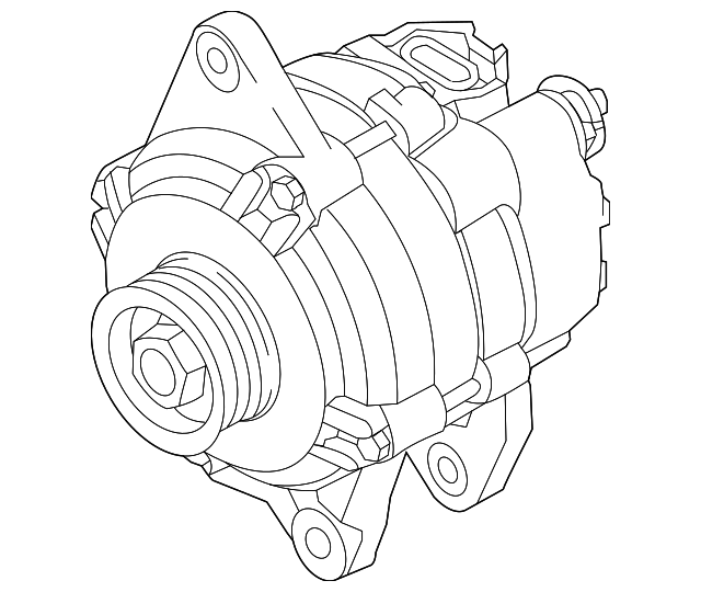 1800A316 Alternator 20142015 Mitsubishi Mirage Mitsubishi Direct Parts