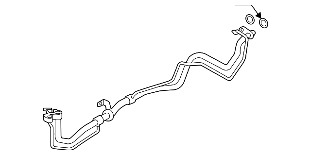 Motorcraft™ A/C Pipe - Ford (YF-37740)