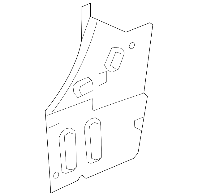 20192022 Chevrolet Blazer Driver Side Quarter Panel Extension 84497216