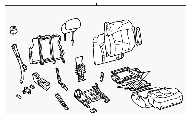 Seat Assembly - GM (89045860)