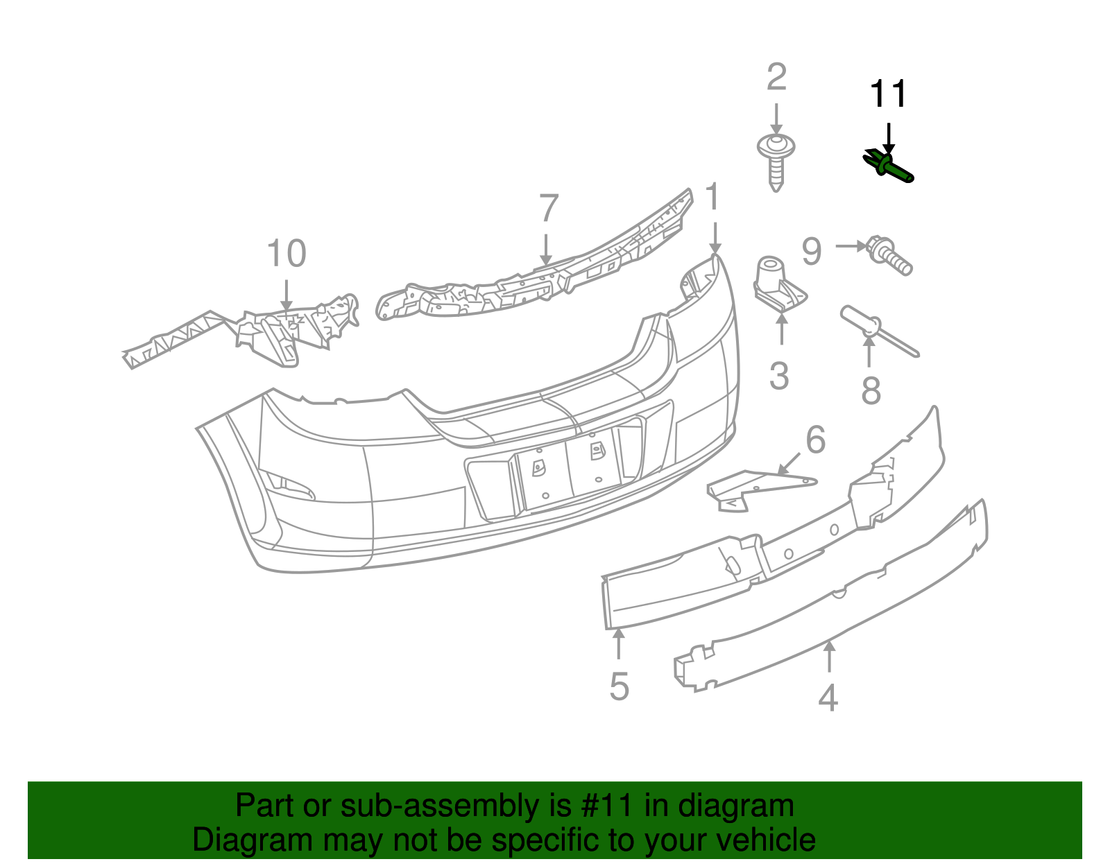 Multi-Purpose Rivet - GM (90589346)