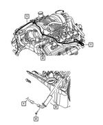 6501373 - 6.4L Gas; Engine: Hex Head Bolt, Mounting for Chrysler: 300 | Dodge: Challenger, Charger, Durango, Magnum, Ram 1500, Ram 2500, Ram 3500, Viper | Jeep: Commander, Grand Cherokee, Grand Cherokee L, Grand Wagoneer, Wagoneer, Wrangler | Ram: 1500, 1500 Classic, 2500, 3500 Image