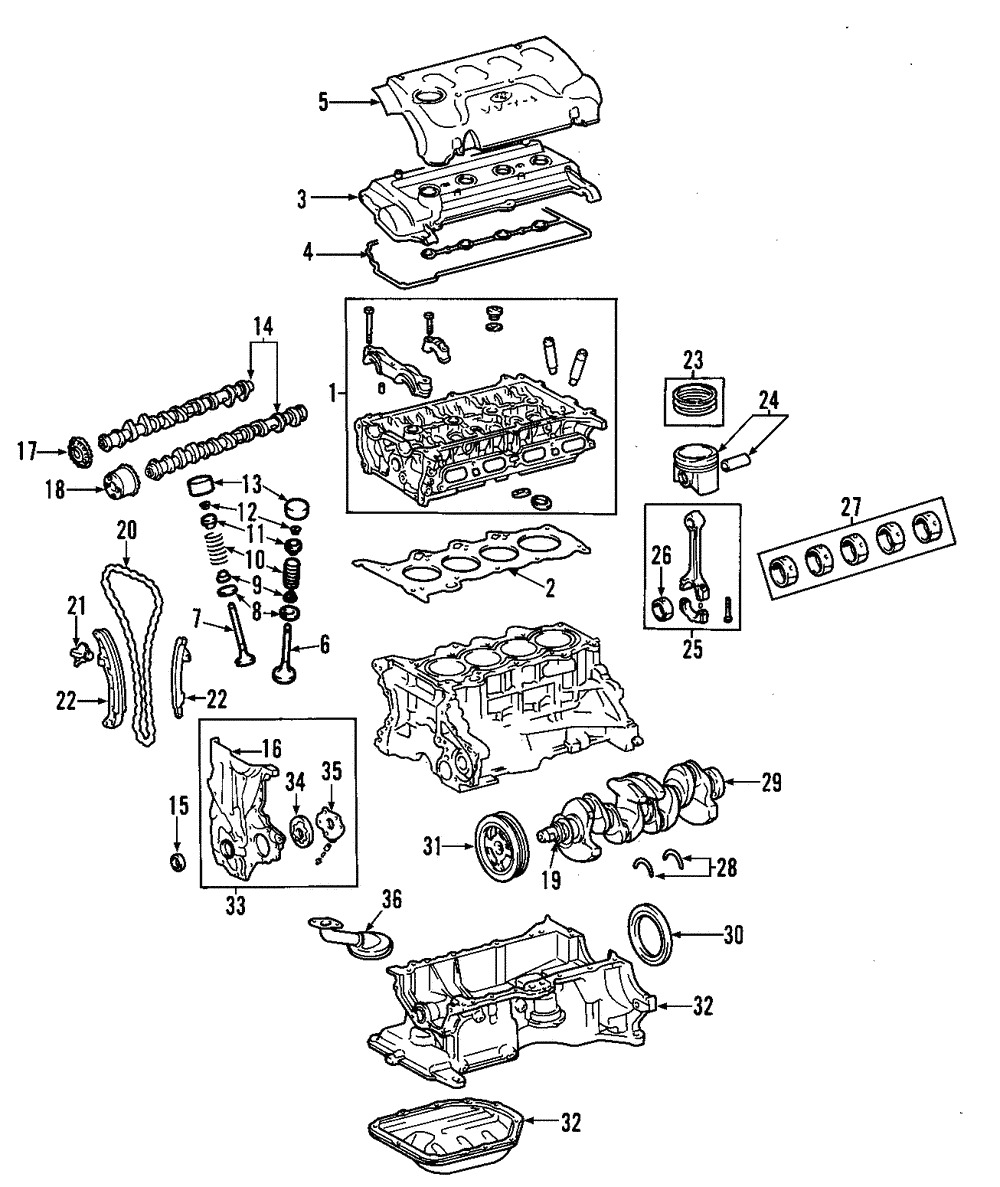 Bearings - Scion (11701-21010-04)