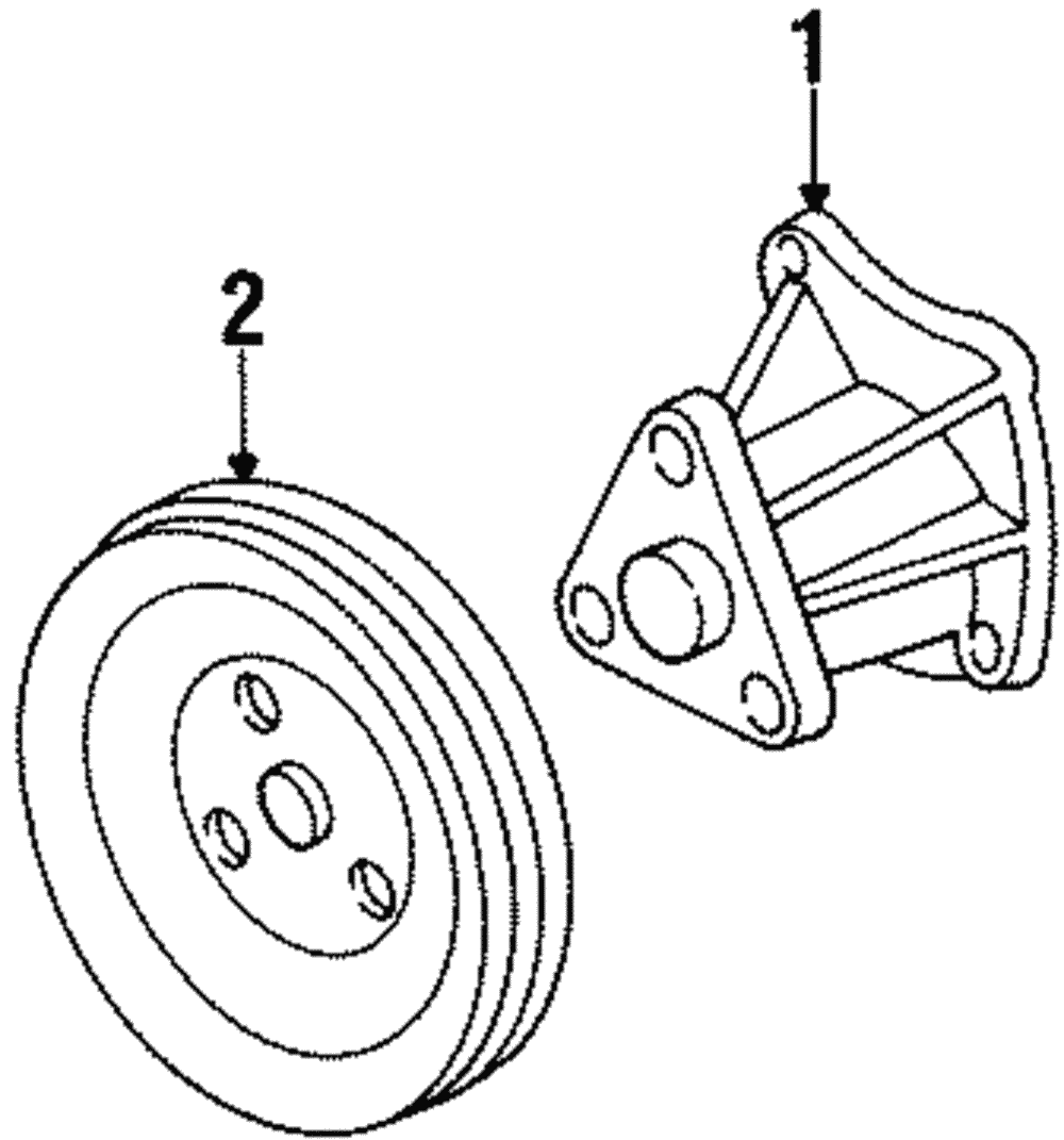 Water Pump Assembly - GM (12334884)