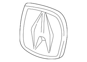 Genuine Acura 75700-S3V-A01 Emblem