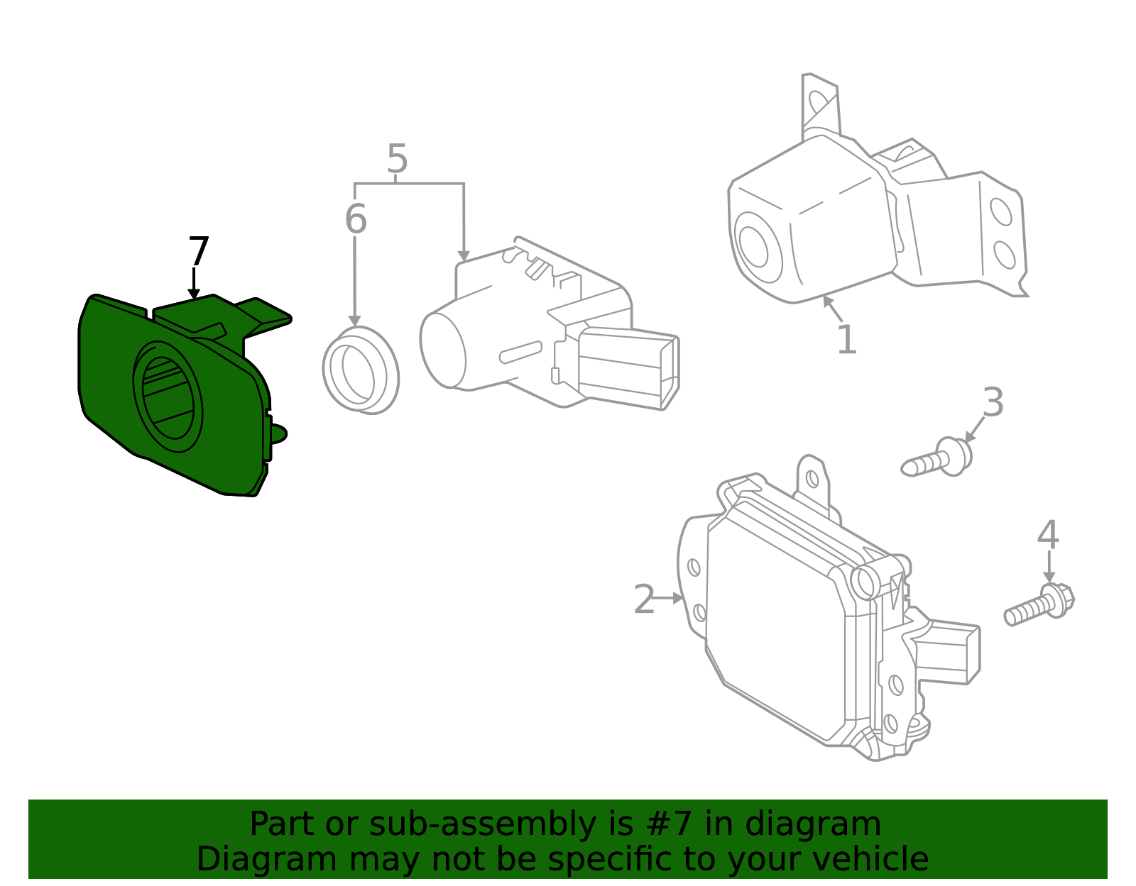 Sensor Retainer - Toyota (89348-48160-D0)