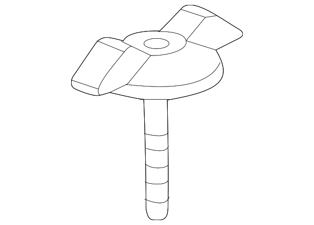 Jack Stowage Retainer Bolt - GM (94700723)