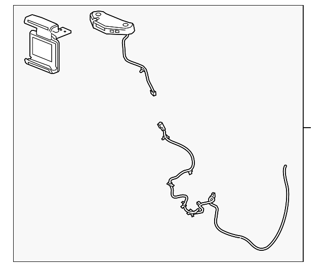 2019-2024 GM Video Monitor Hardware Kit 84565823 | TascaParts.com
