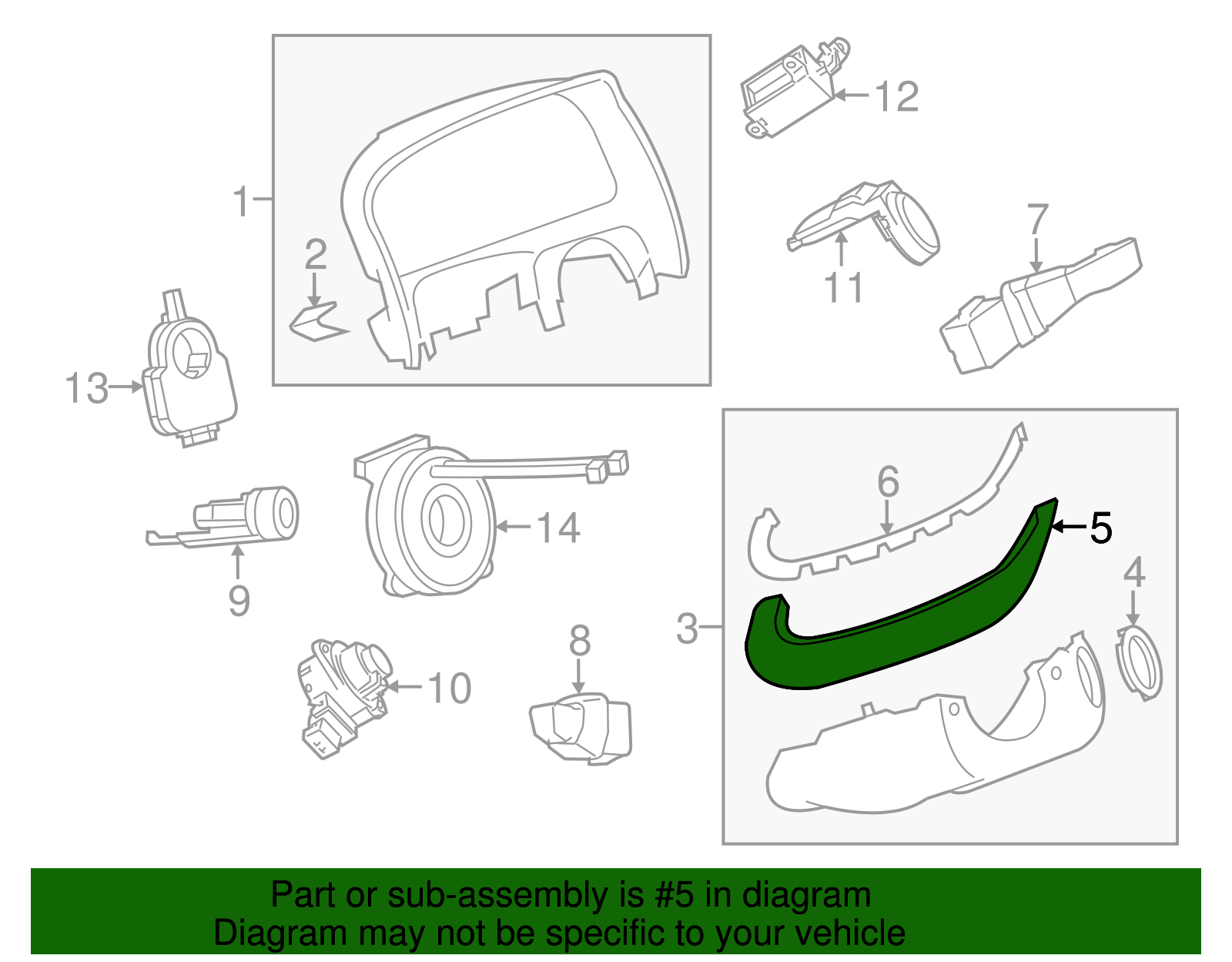 F (S)Molding - GM (96830201)