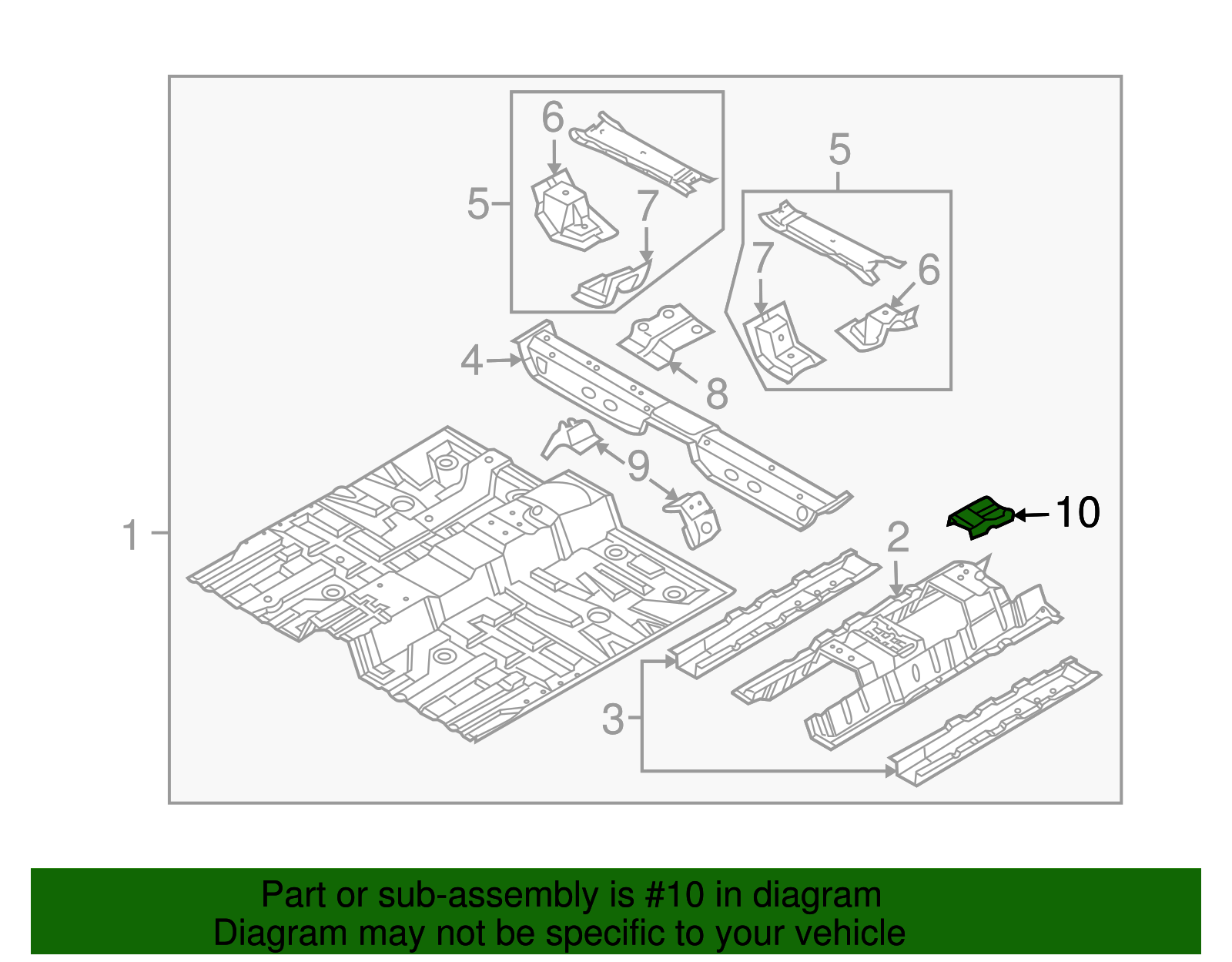 Parking Brake Cable Bracket - GM (96533546)