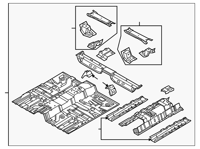 Front Floor Panel - GM (96813448)