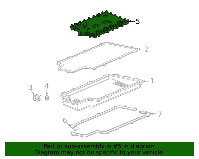 20202024 Chevrolet Corvette Automatic Transmission Fluid Filter Kit 24045729 GM