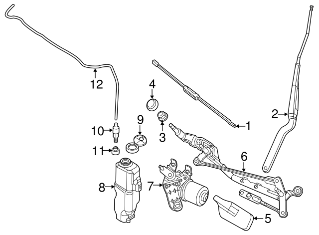 4538203000 - Front Motor 2016-2019 Smart | Mercedes-Benz USA Parts