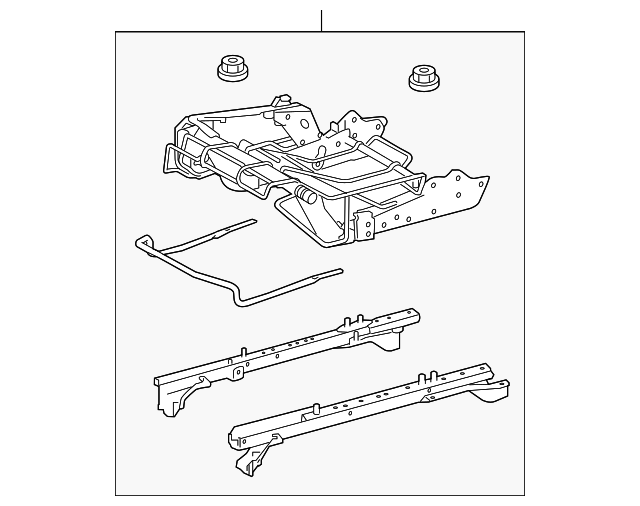 2016 Toyota Highlander Frame Assembly 791020E061 Toyota Parts Center