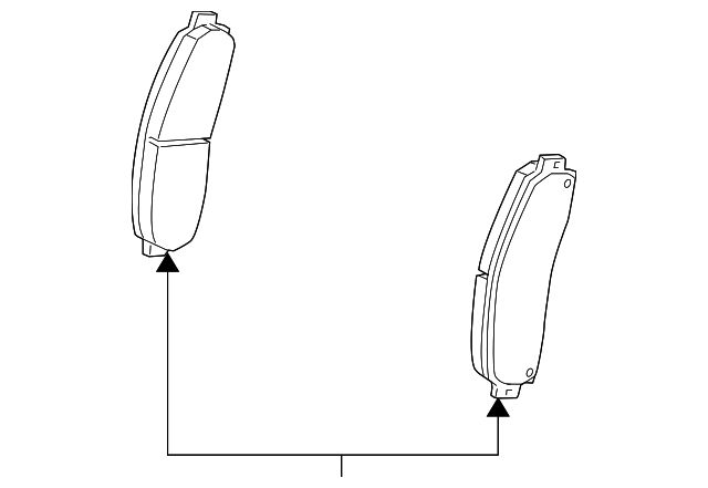 Pad Kit-Rear Disc Brake - GM (10365723)