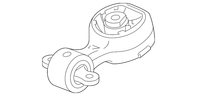 MaxBene Rear Lower Torque Strut Mount – 2018-2020 Honda Accord 1.5L (50890TVAA11, MK209)