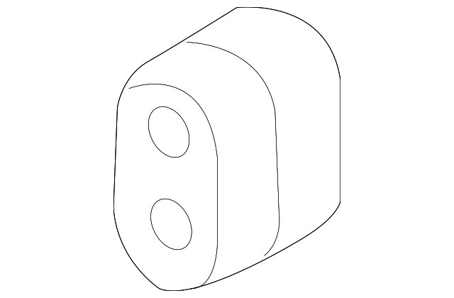 Insulator, Exhaust Pipe Hngr - GM (90466668)