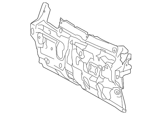 2013-2015 Lexus ES300h Rear Insulator 55210-33241 | OEM Parts Online