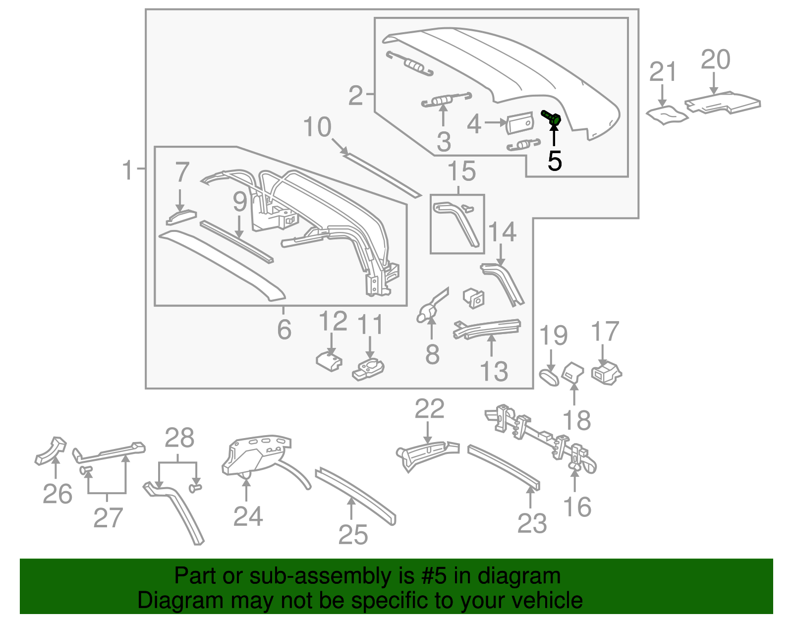 Door Weather-Strip Clip - Scion (90467-05147-B6)