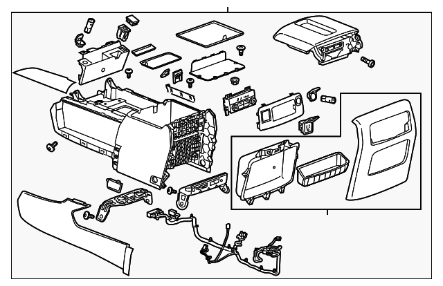Console Assembly - GM (84329271)