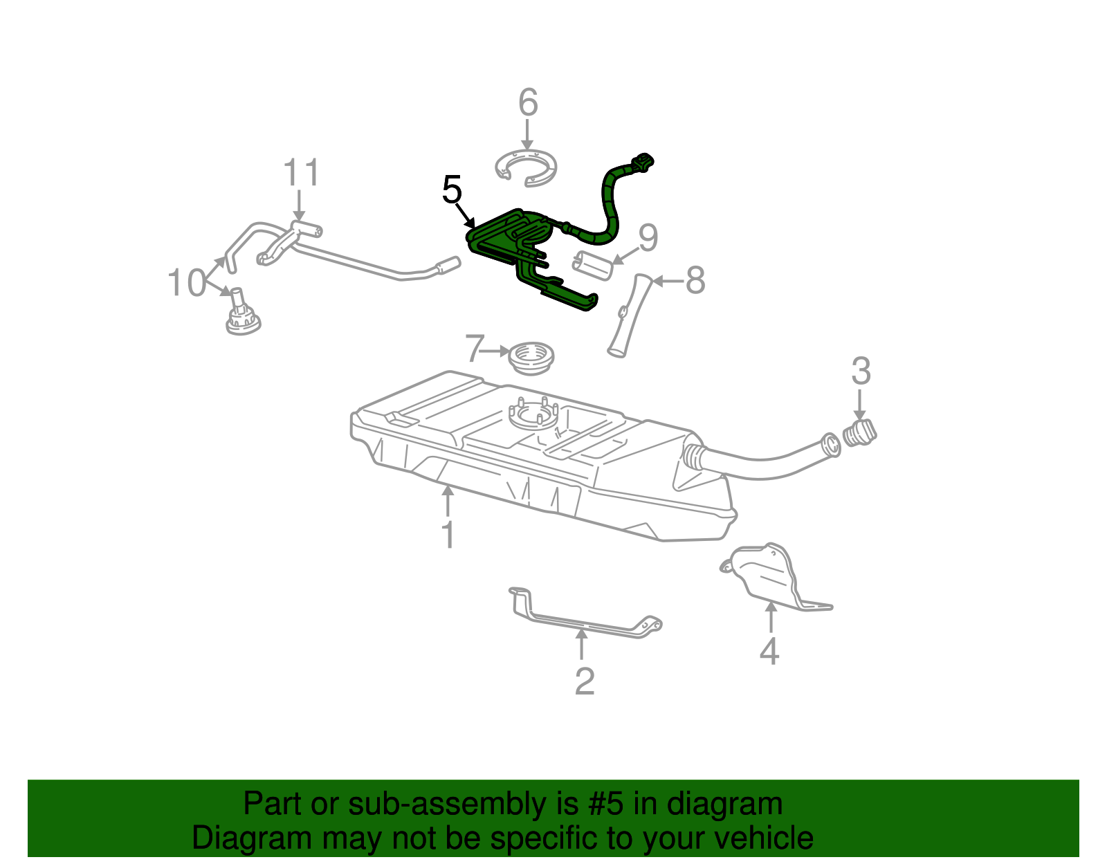 Module Kit, F/Tnk F/Pump - GM (19367496)